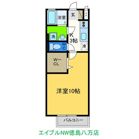 リヴェールＦの物件間取画像